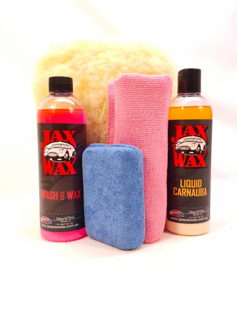 Wash & Wax Starter Kit JAX AUTO WAX